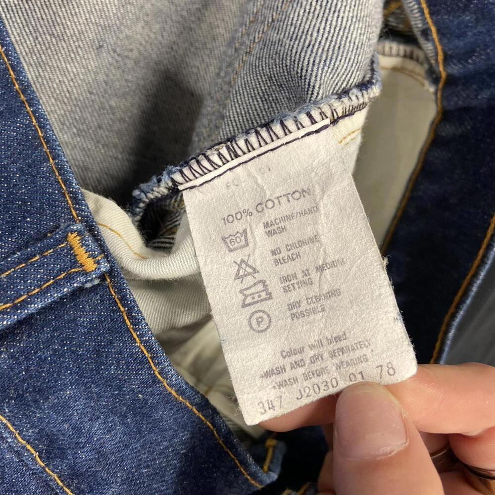 Vintage 1970s Levi 505 Jeans - Picture 8 of 8